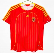 2006 Spain Home Soccer Jersey